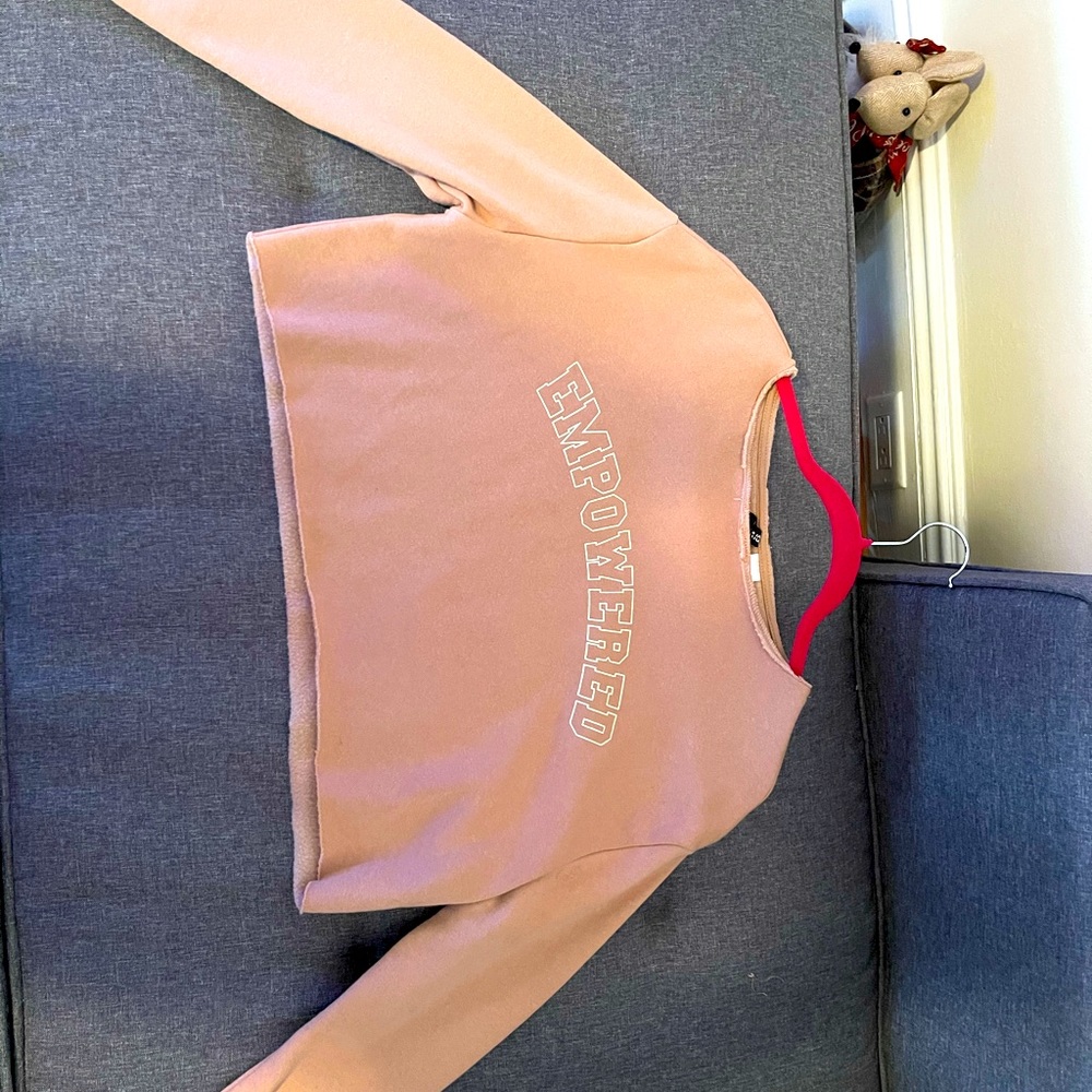 Crop top sweater